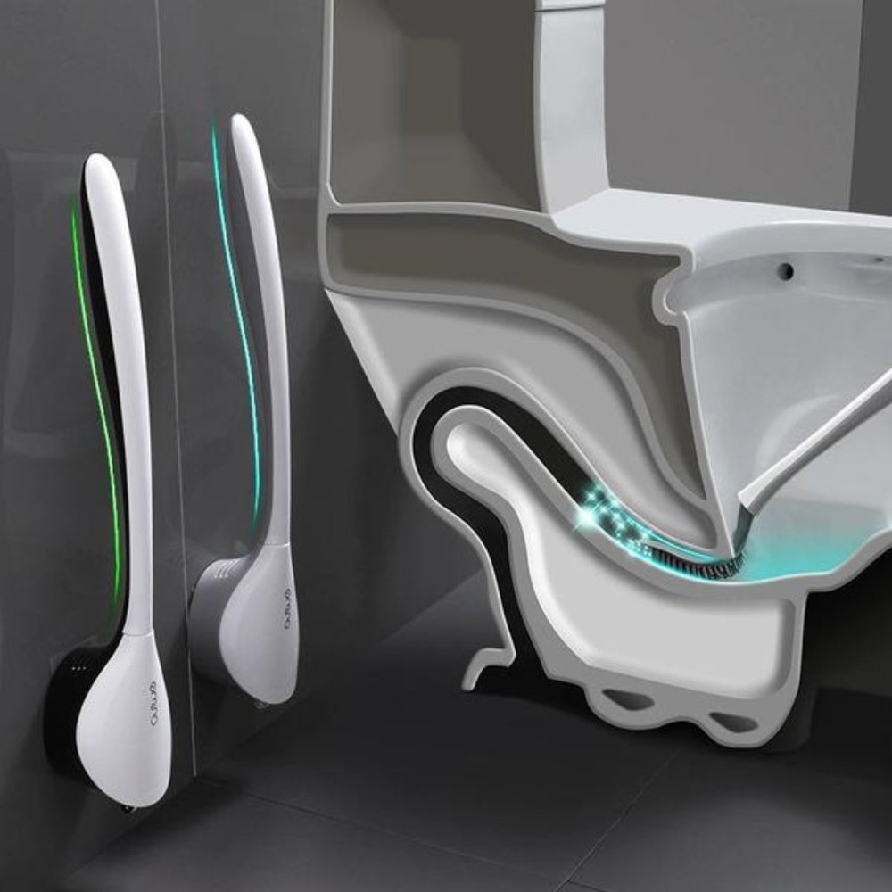 Silicone Toilet Brush Head Holder